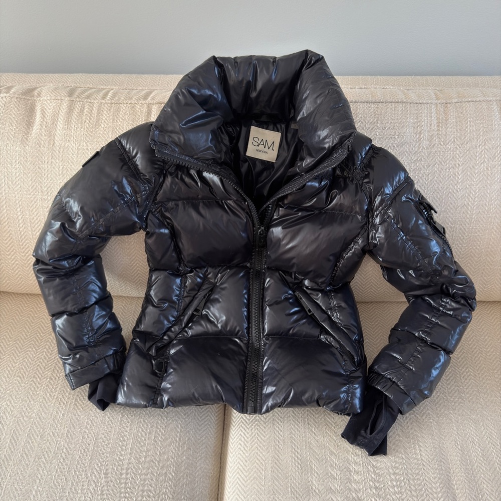 SAM. Black Freestyle Puffer Jacket